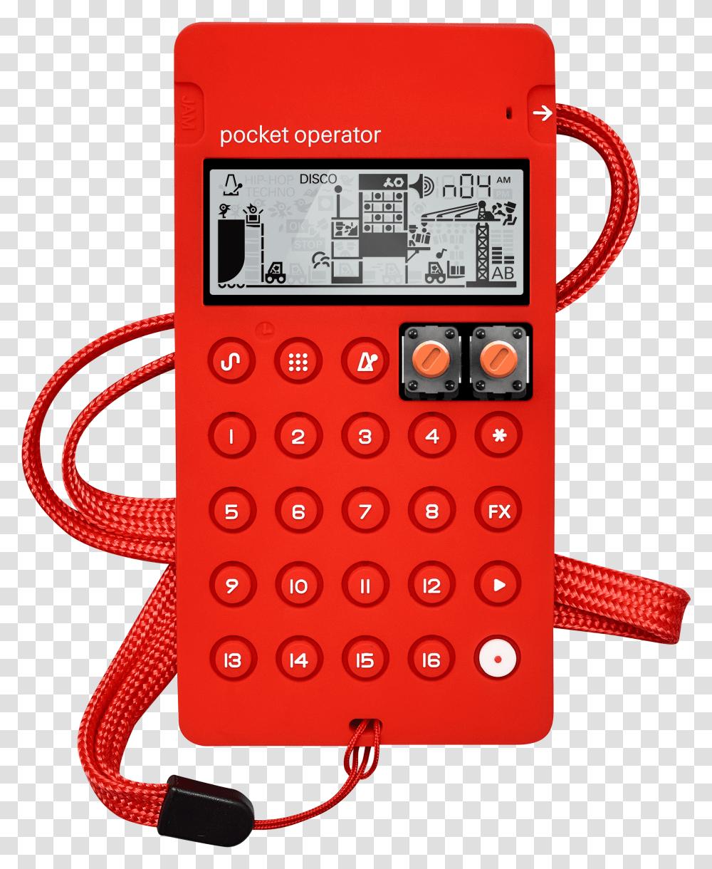 Teenage Engineering Ca X Red, Electronics, Calculator, Mobile Phone Transparent Png