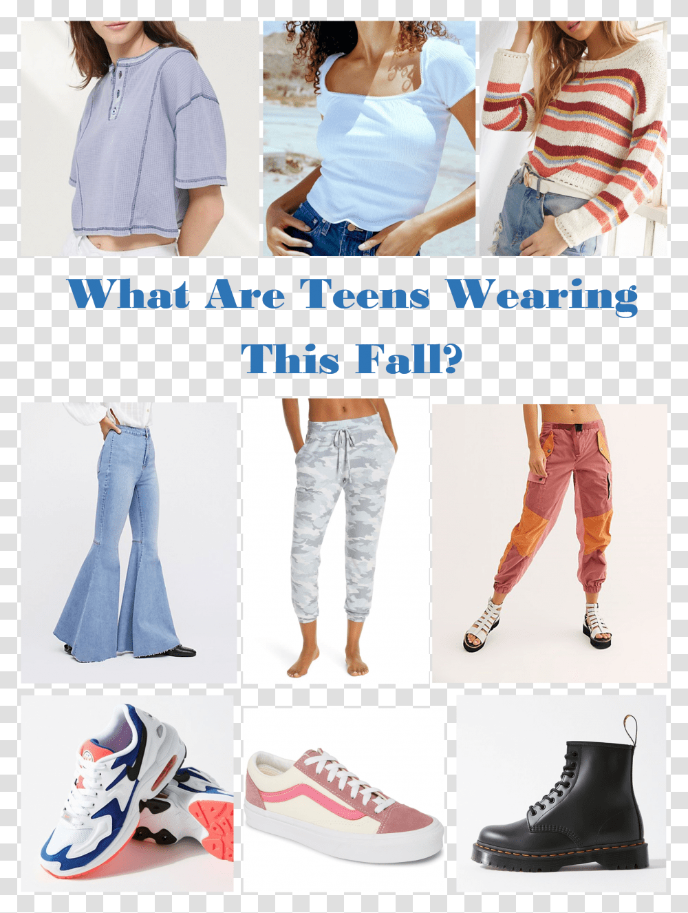 Teenage Girl Fashion Trends 2019 Transparent Png