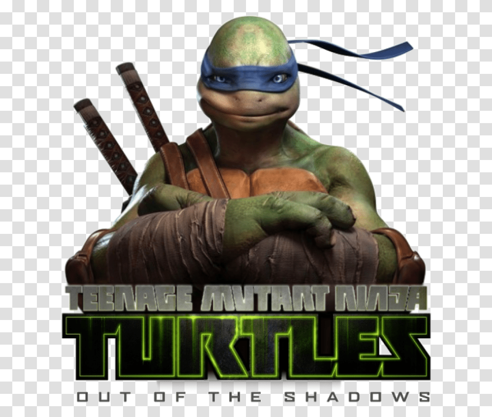Teenage Mutant Ninja Turtle S Image Ninja Turtle Game Out Of The Shadows, Person, Animal, Alien, Advertisement Transparent Png