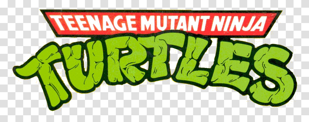 Teenage Mutant Ninja Turtles 1990 Logo, Label, Poster, Advertisement Transparent Png
