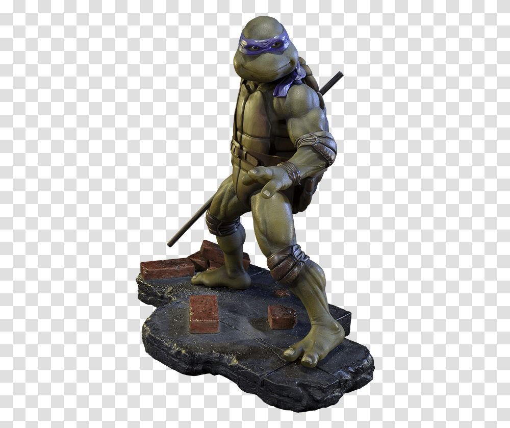 Teenage Mutant Ninja Turtles 1990 Statues, Toy, Figurine, Bronze Transparent Png