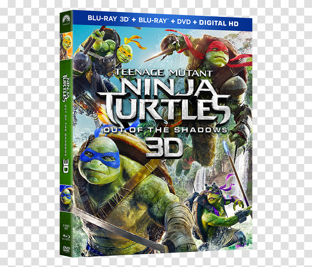 Teenage Mutant Ninja Turtles 2 Blu Ray, Helmet, Apparel, Person Transparent Png