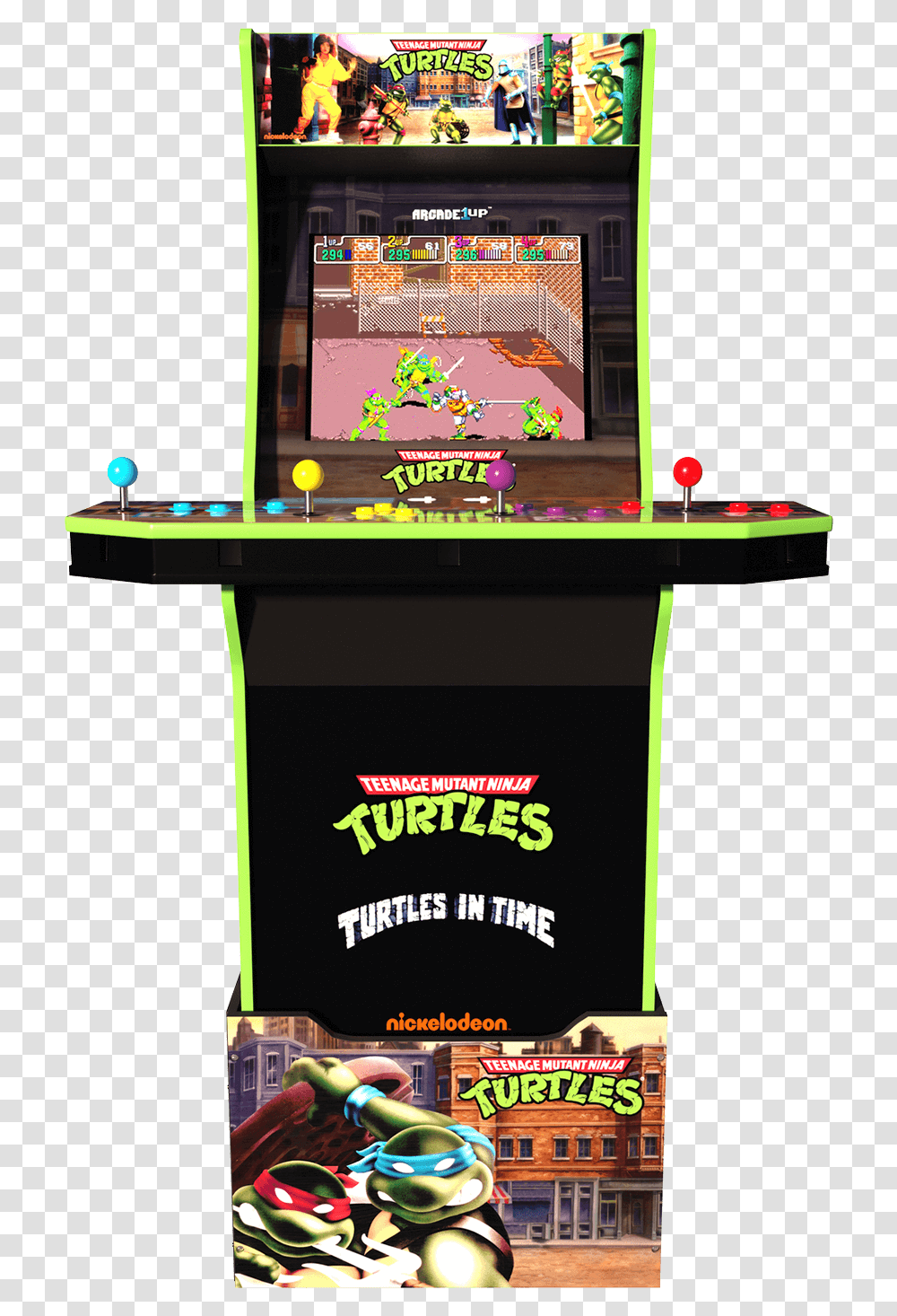 Teenage Mutant Ninja Turtles Arcade CabinetClass Ninja Turtles Arcade, Arcade Game Machine, Helmet, Apparel Transparent Png