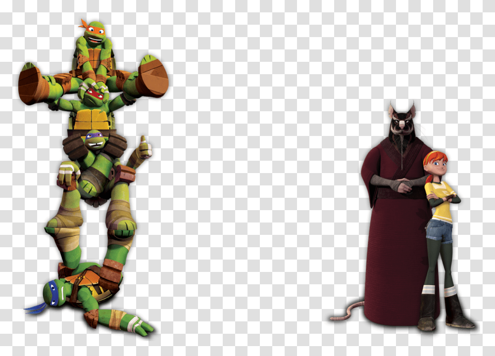 Teenage Mutant Ninja Turtles Characters Teenage Mutant Ninja Turtles Nickelodeon Splinter, Toy, Person, People Transparent Png