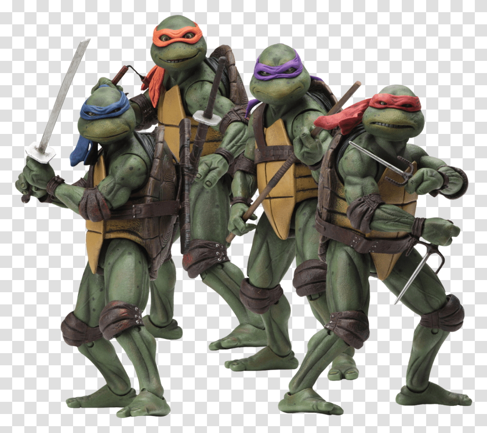 Teenage Mutant Ninja Turtles Figures, Person, Figurine, People Transparent Png