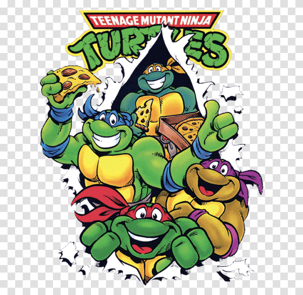 Teenage Mutant Ninja Turtles, Label Transparent Png