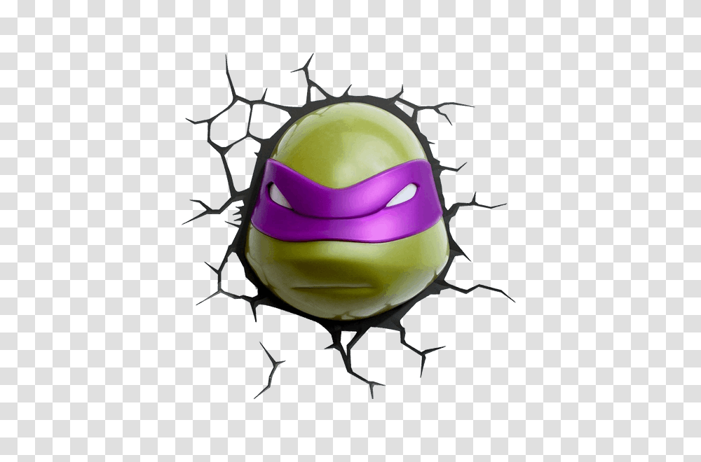 Teenage Mutant Ninja Turtles Led Night Light, Helmet, Apparel, Sphere Transparent Png