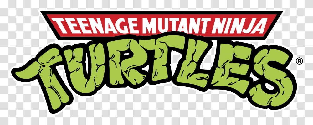 Teenage Mutant Ninja Turtles Logo Clipart, Label, Word, Sticker Transparent Png