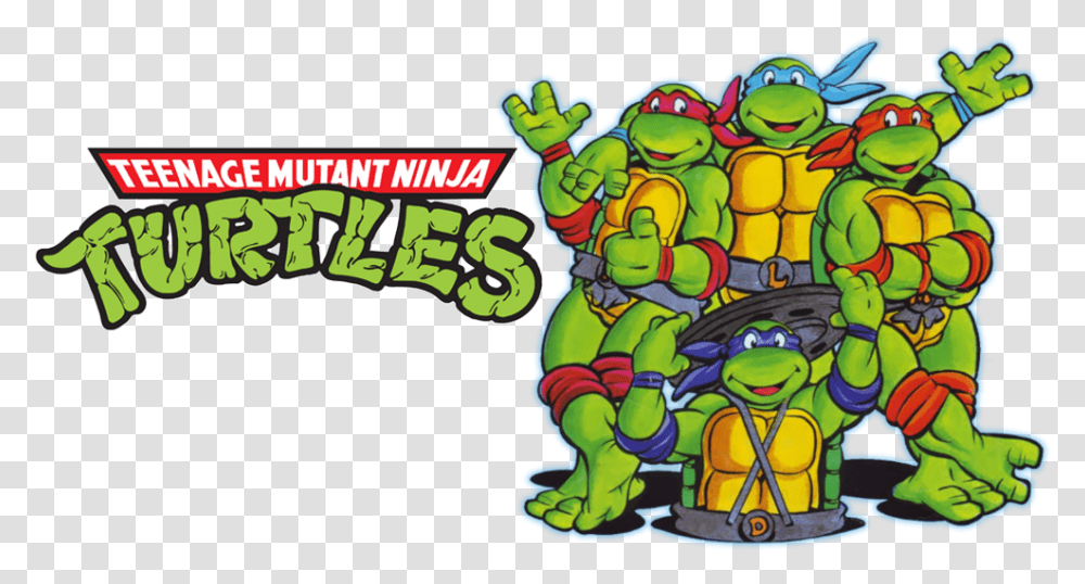 Teenage Mutant Ninja Turtles, Super Mario, Pac Man Transparent Png