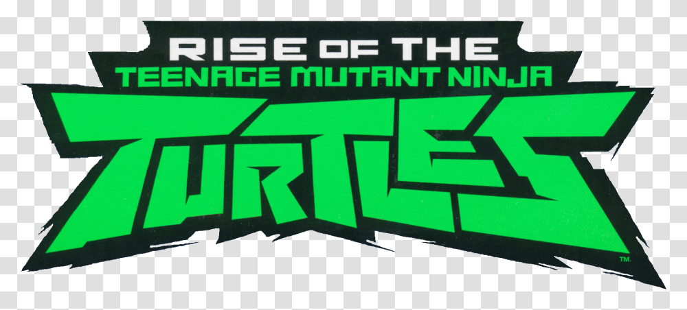 Teenage Mutant Ninja Turtles Toy Archive Rise Of The Tmnt Logo, Text, Label, Symbol, Alphabet Transparent Png