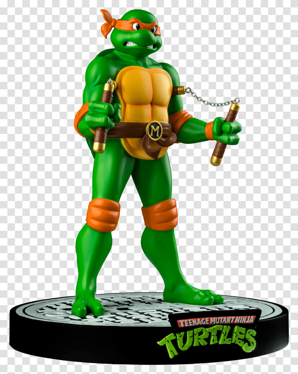 Teenage Mutant Ninja Turtles, Toy, Figurine, Green, Alien Transparent Png