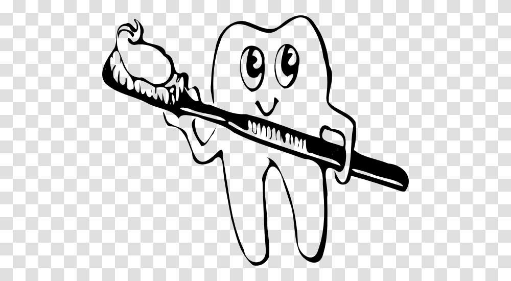 Teeth Clipart Drawn, Gun, Stencil, Label Transparent Png