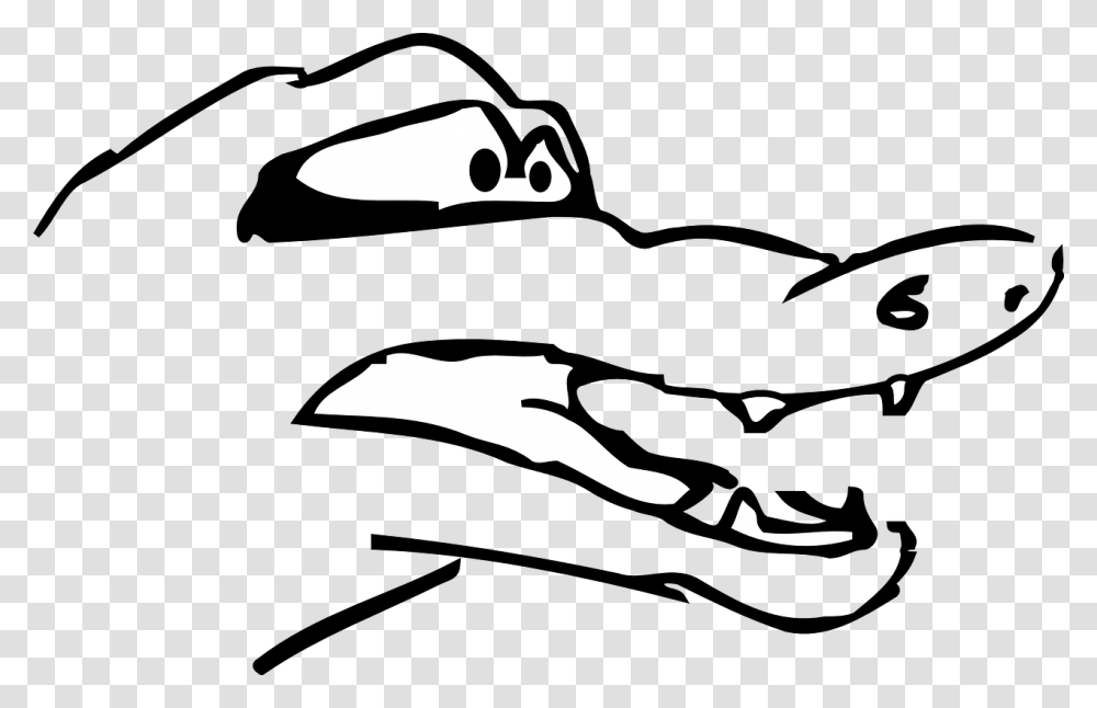 Teeth Clipart Sad Mouth Gambar Kepala Buaya Animasi, Stencil, Silhouette Transparent Png