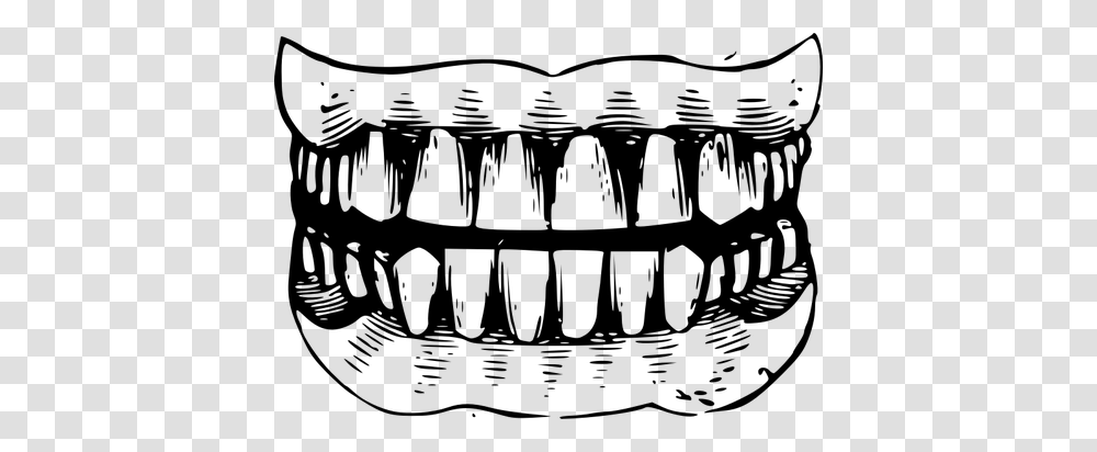 Teeth Free Clipart, Gray, World Of Warcraft Transparent Png