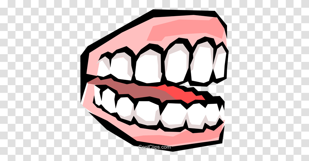 Teeth Royalty Free Vector Clip Art Illustration, Mouth, Jaw, Rug, Hand Transparent Png
