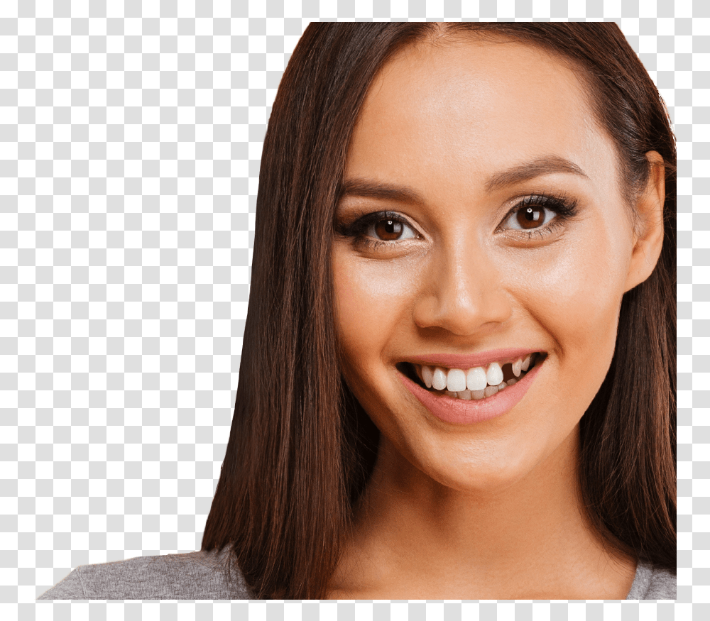 Teeth Smile Woman Missing Front Teeth, Face, Person, Mouth, Female Transparent Png