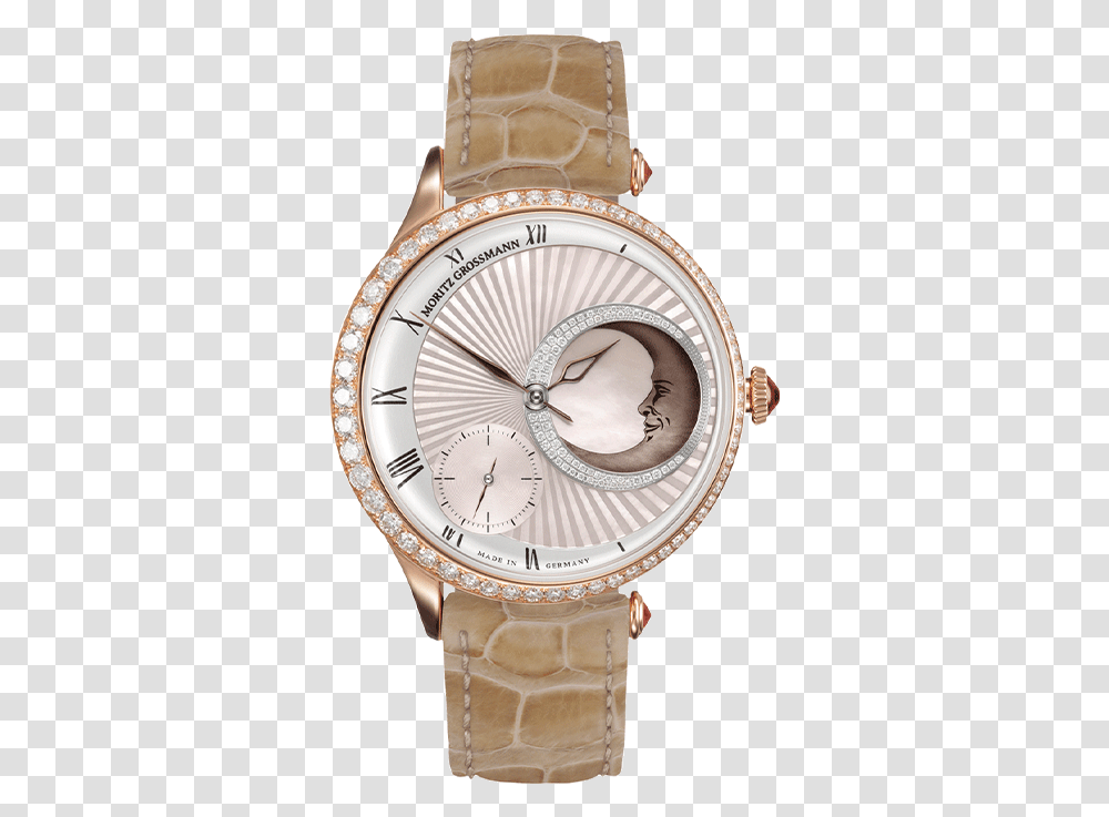 Tefnut Sleeping Beauty Gold Goldener Glanz In Ros Moritz Grossmann, Wristwatch, Clock Tower, Architecture, Building Transparent Png