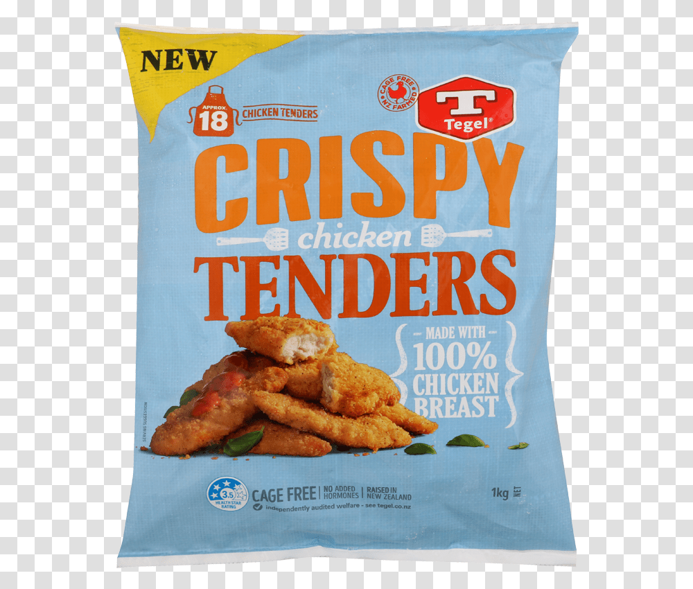 Tegel Chicken Tenders, Fried Chicken, Food, Nuggets Transparent Png