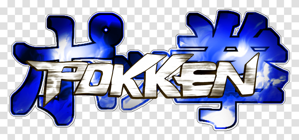 Tekken 5 Tekken Blue Logo, Text, Alphabet, Graffiti, Symbol Transparent Png