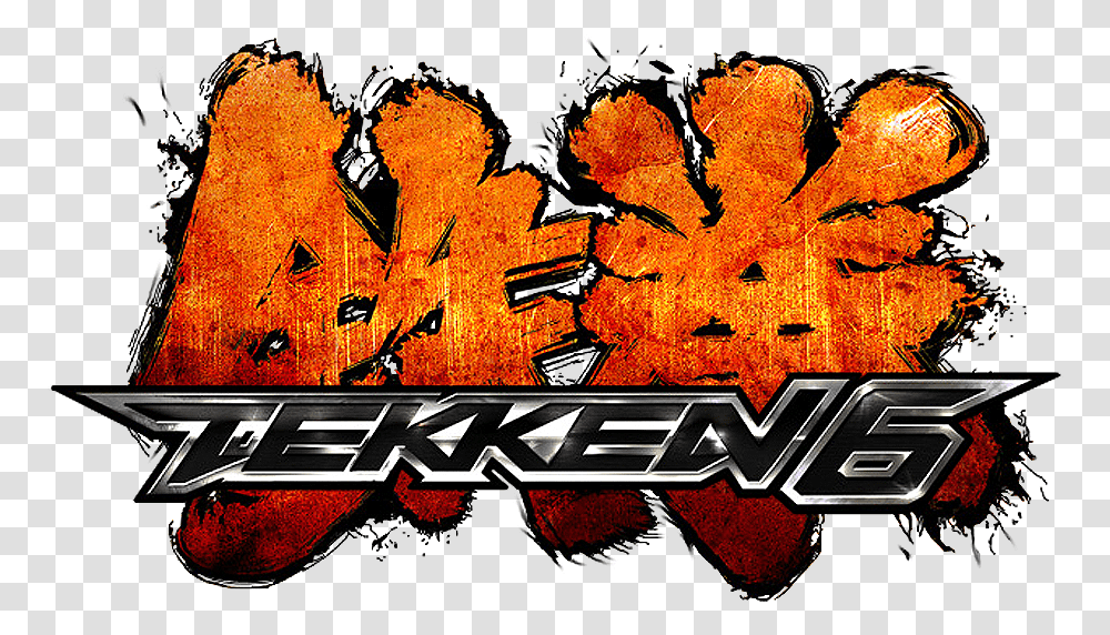 Tekken 6 Logo Tekken Logo, Poster, Fire, Flame, Text Transparent Png
