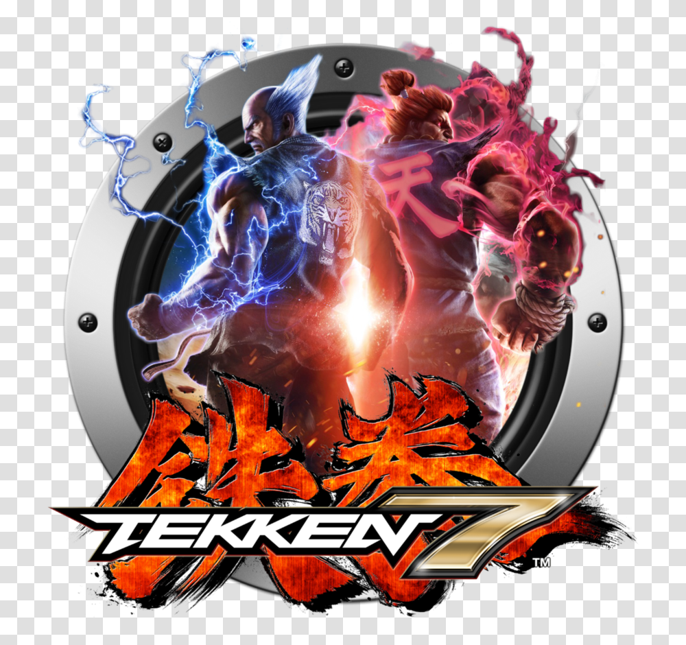 Tekken 7 Logo Tekken 7 Akuma Vs Heihachi, Flame, Fire Transparent Png