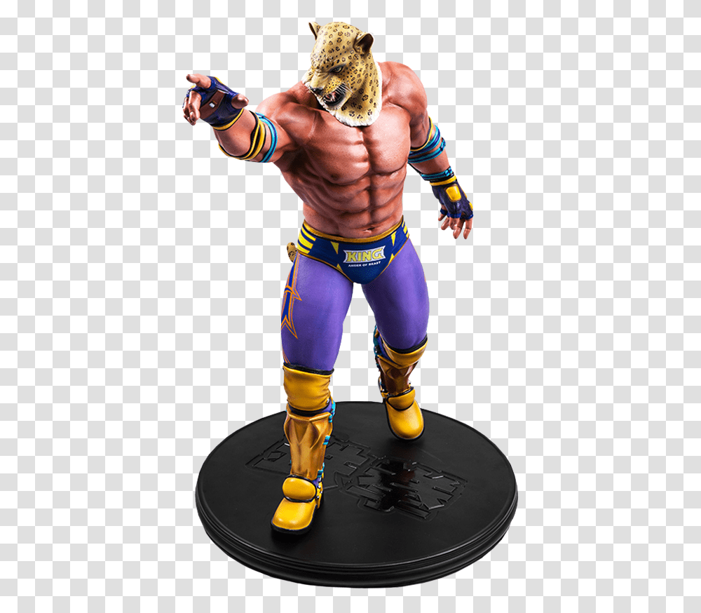 Tekken King Action Figure, Costume, Person, Arm, Figurine Transparent Png
