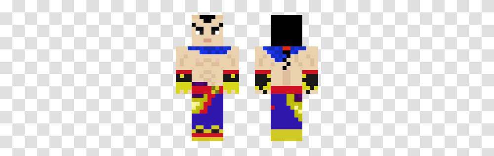 Tekken Minecraft Skins, Super Mario, Pac Man Transparent Png