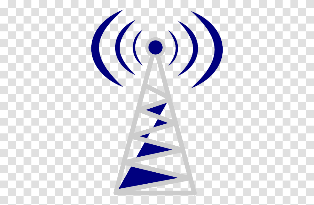 Telecom Tower Blue Clip Art For Web, Antenna, Electrical Device Transparent Png