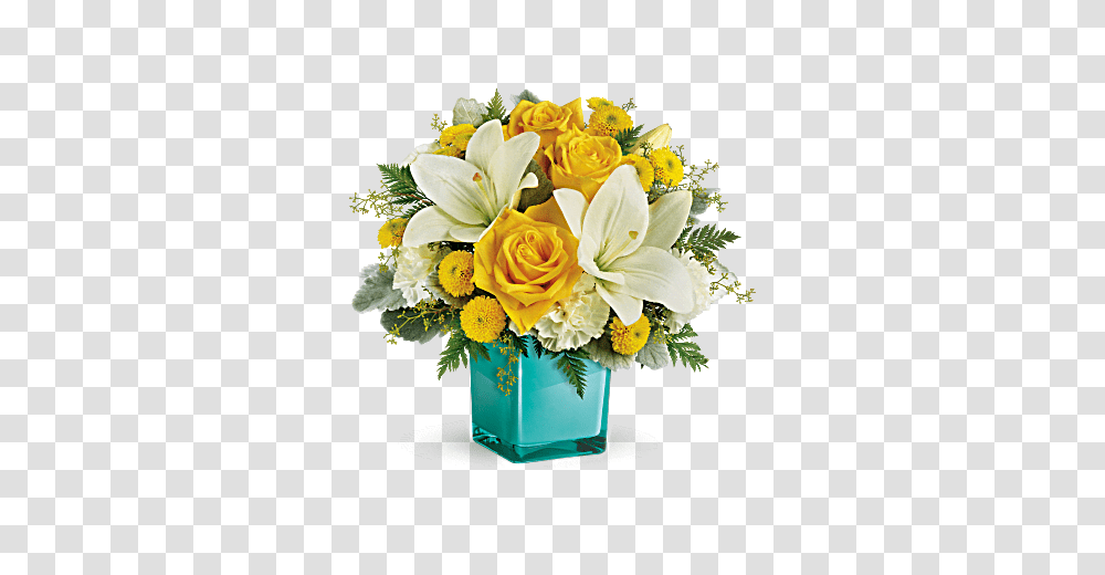 Telefloras Golden Laughter Bouquet In Perryville Mo, Plant, Flower Bouquet, Flower Arrangement, Blossom Transparent Png