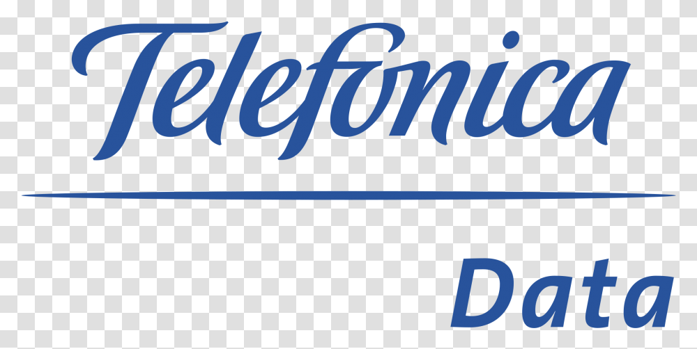 Telefonica Data Logo Telefonica, Text, Word, Alphabet, Label Transparent Png