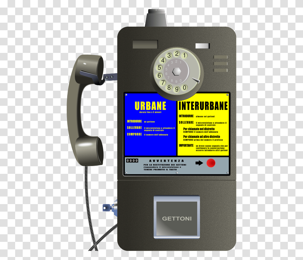 Telefono Pubblico SIP, Technology, Phone, Electronics, Dial Telephone Transparent Png