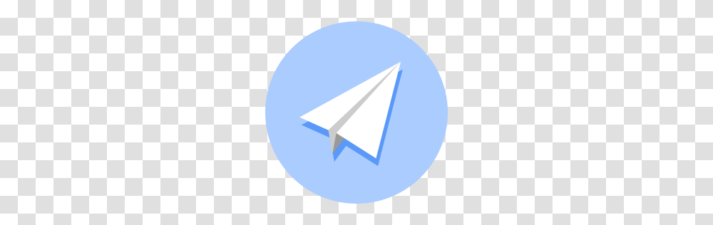 Telegram Icon Macaron Iconset Goescat, Sphere, Paper, Triangle Transparent Png