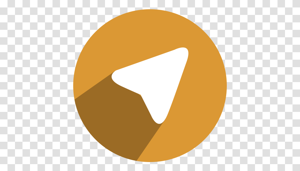 Telegram Icon Telegram Gold Icon, Triangle, Symbol, Plectrum, Star Symbol Transparent Png
