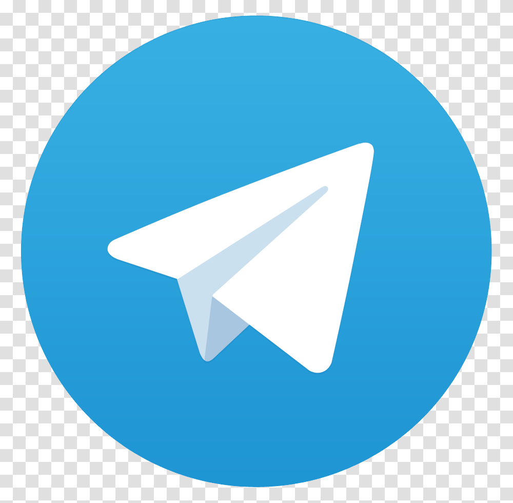 Telegram, Logo, Paper, Triangle Transparent Png