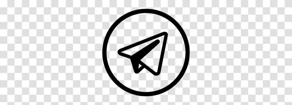 Telegram, Logo, Gray, World Of Warcraft Transparent Png