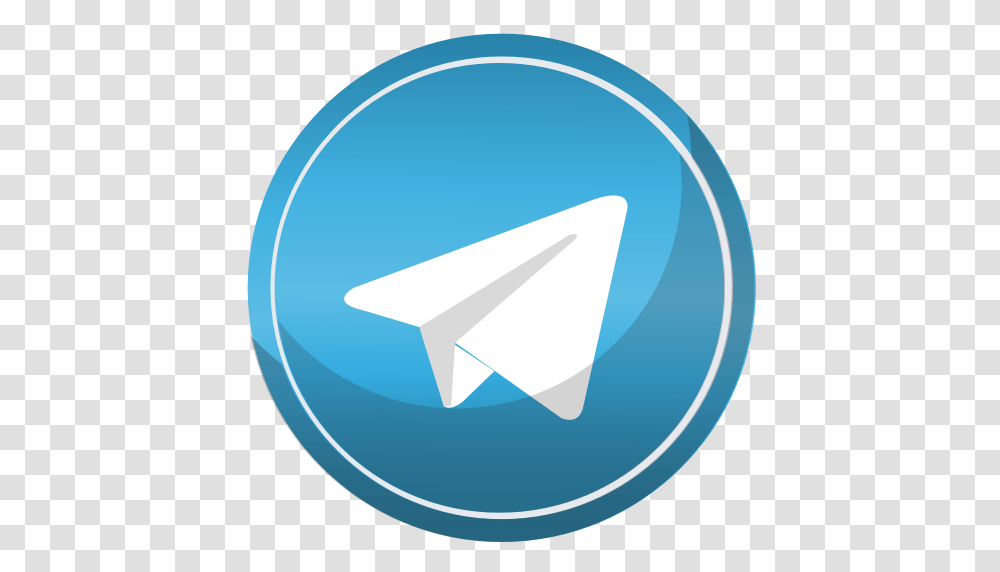 Telegram, Logo, Lighting, Paper Transparent Png