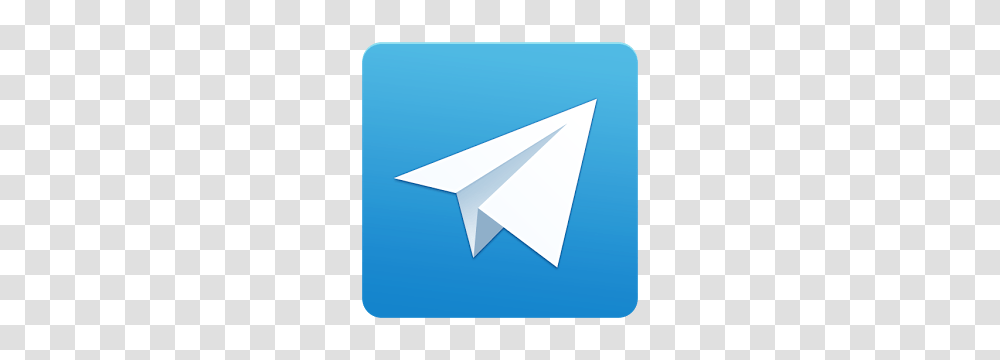 Telegram Logo, Paper, Business Card Transparent Png