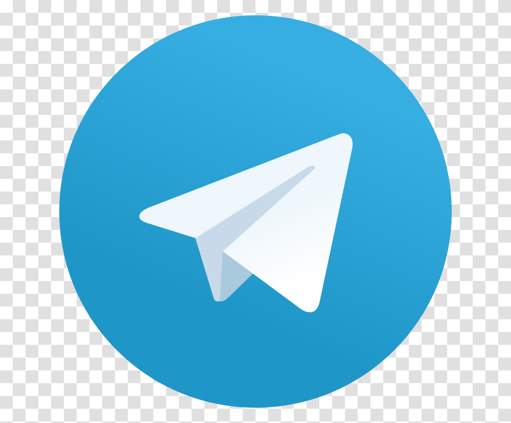 Telegram Logo, Paper, Origami Transparent Png