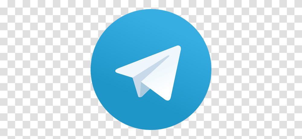 Telegram Logo, Paper, Origami Transparent Png