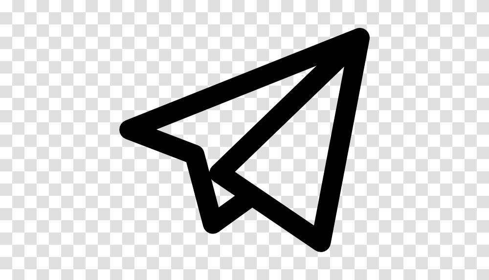 Telegram Logo, Triangle, Envelope, Trademark Transparent Png