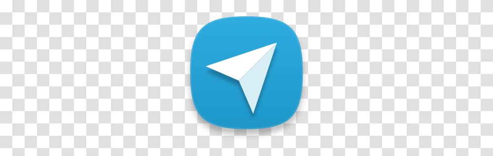 Telegram, Logo, Triangle, Tape, Plectrum Transparent Png