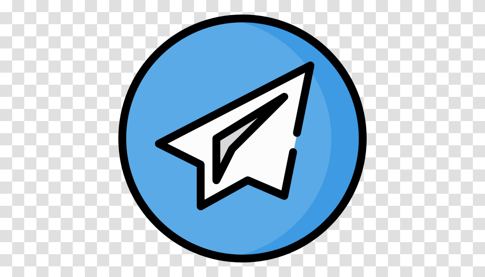 Telegram, Logo, Trademark, Label Transparent Png