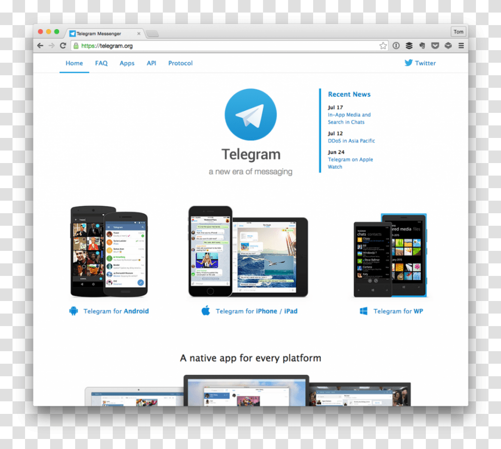 Telegram Telegram Screen Phone, Mobile Phone, Electronics, Cell Phone, Computer Transparent Png