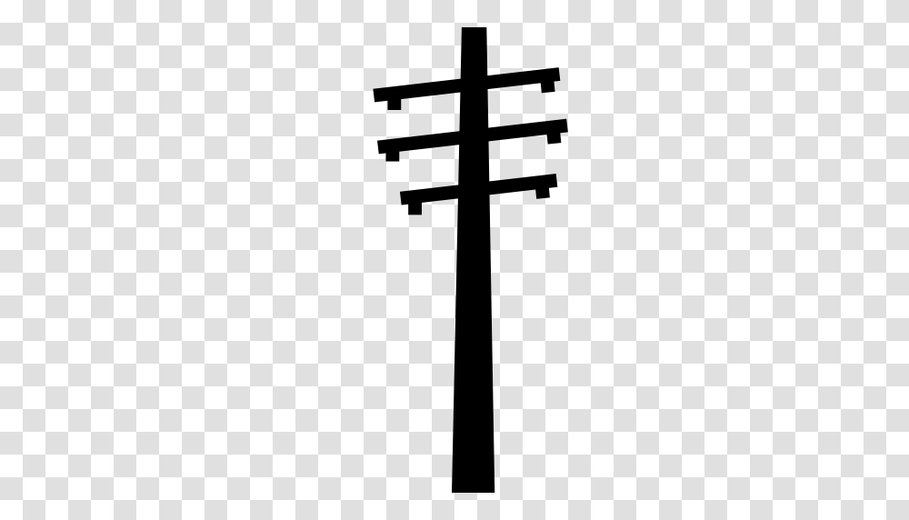 Telegraph Pole Pole Sign Icon With And Vector Format, Gray, World Of Warcraft Transparent Png