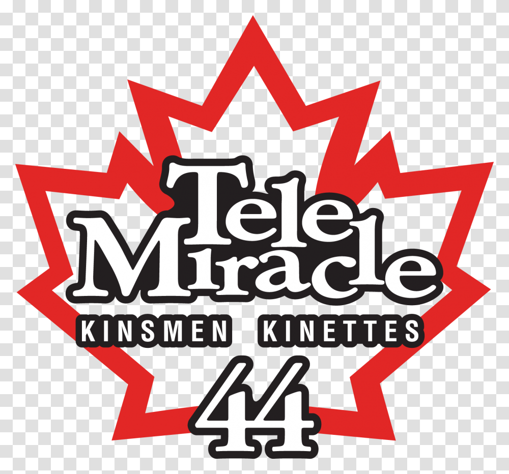 Telemiracle 44 Logo, Label, Word Transparent Png