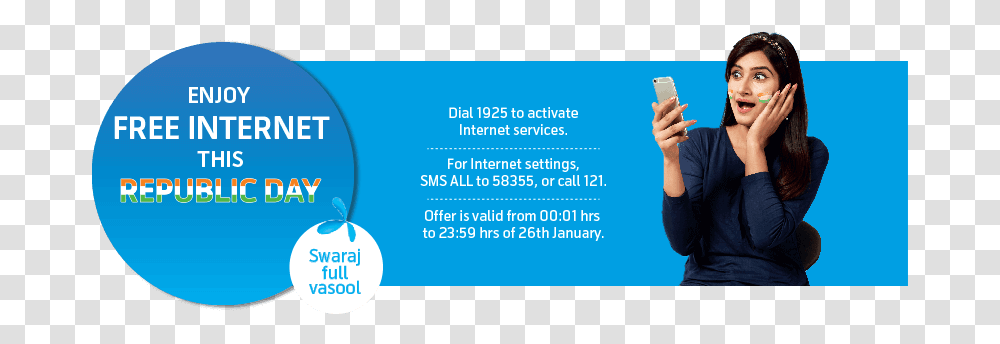 Telenor Free Internet Mobile Phone, Person, Poster, Advertisement Transparent Png