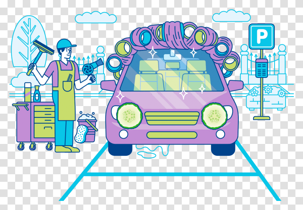 Telepass Washout, Car, Vehicle, Transportation, Car Wash Transparent Png
