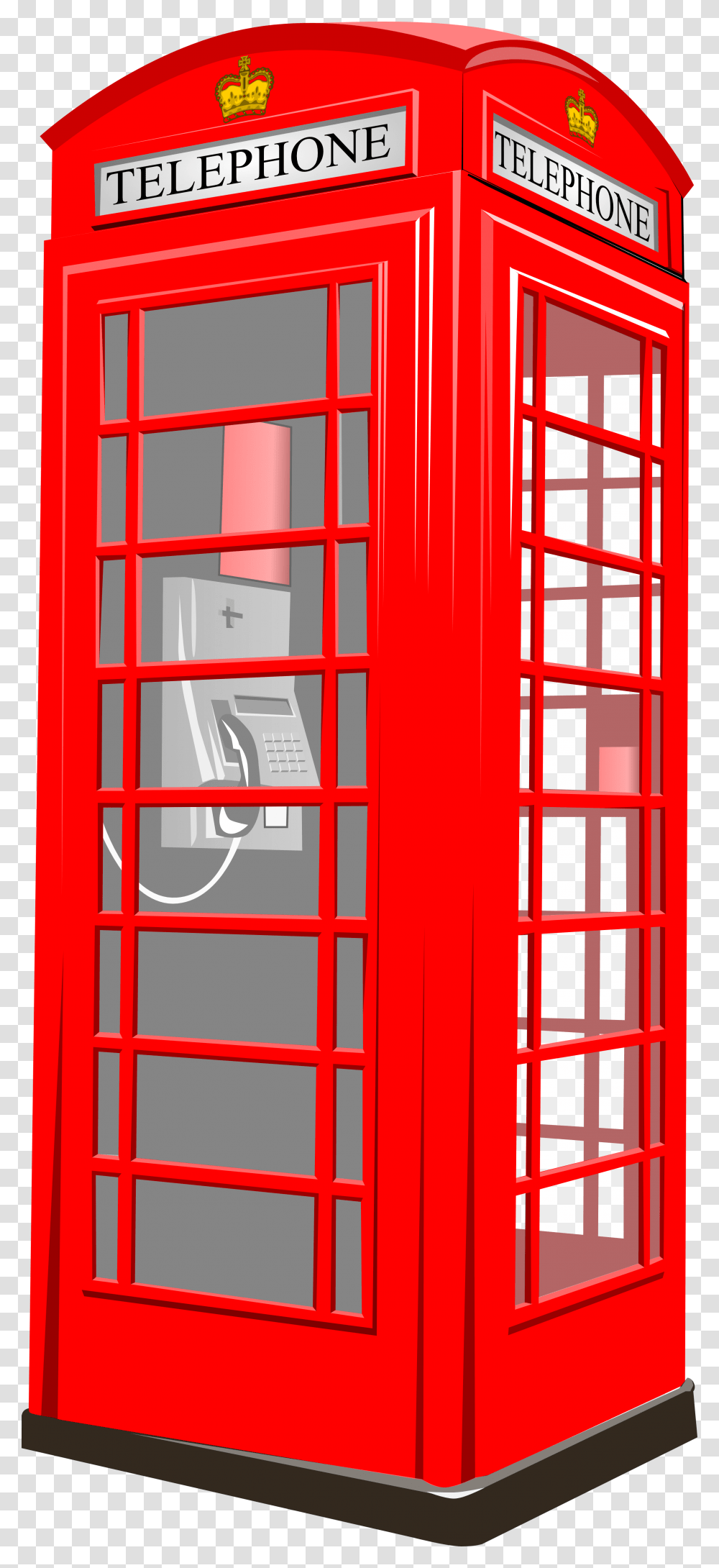 Telephone Booth Clipart English Flag Red Telephone Box Clipart, Gas Pump, Machine Transparent Png