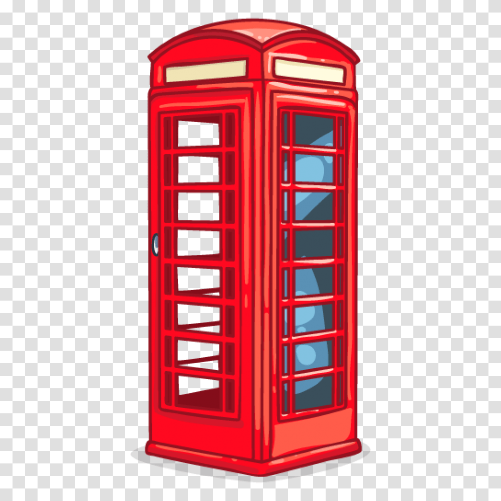 Telephone Booth, Kiosk Transparent Png