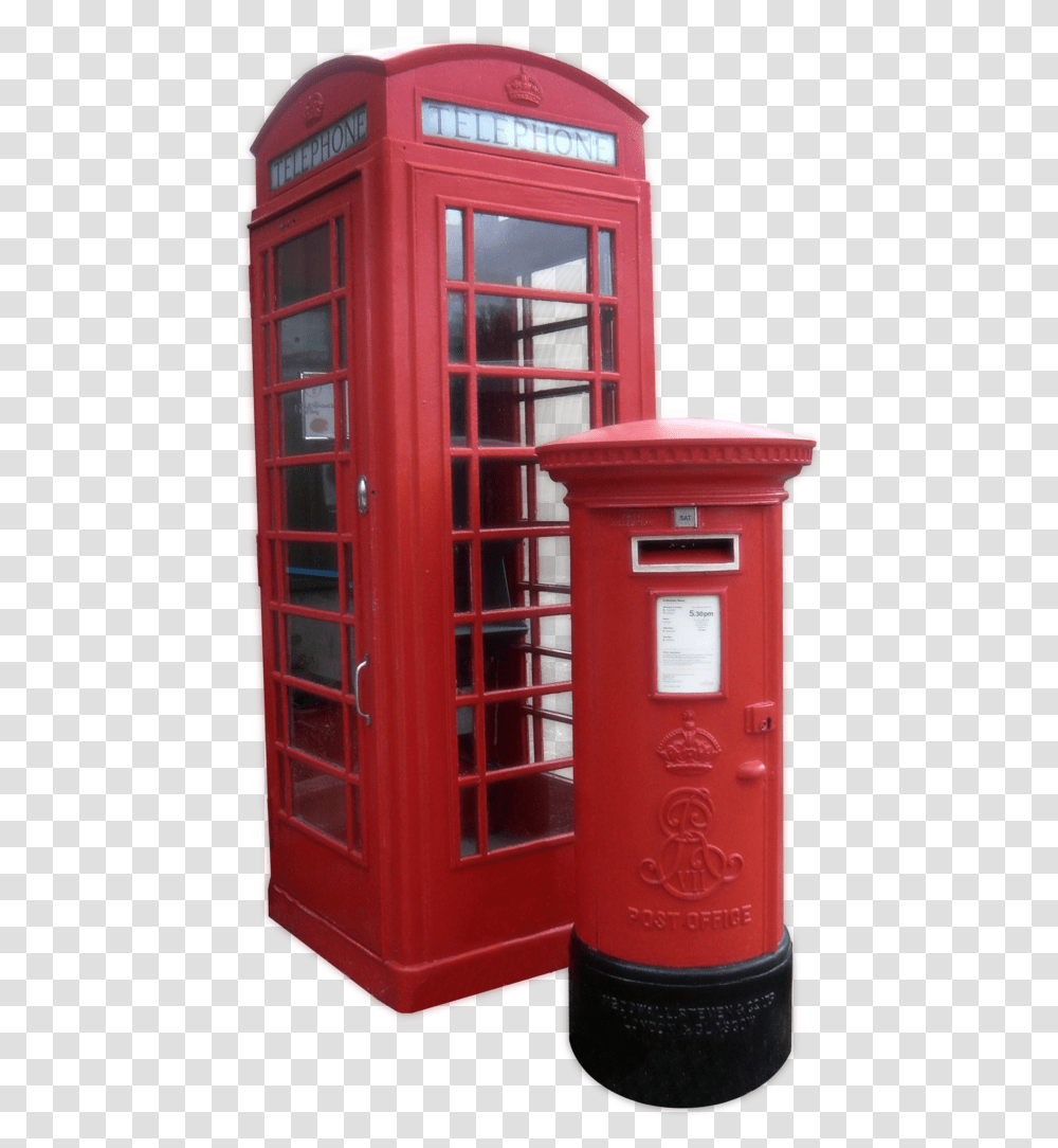 Telephone Booth, Mailbox, Letterbox, Kiosk, Door Transparent Png
